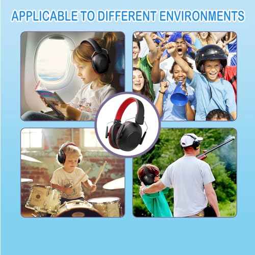 Noise Cancelling Headphones for Kids, SNR 29dB Safety Noise Reduction Ear Muffs for Event/Concert