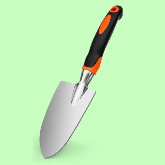 Garden Trowel with Hang Hole, Heavy Duty Garden Tools for Planting and Digging