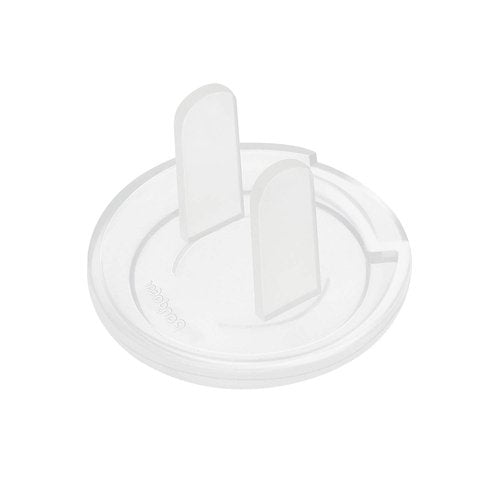 PandaEar Outlet Plug Covers(52 Pack) Clear Child Proof Electrical Protector Safety Caps with Adult Easy Release Concave Design