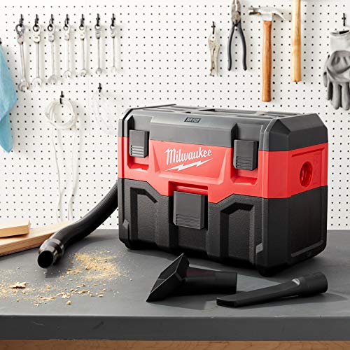 Milwaukee 18V Wet/Dry Cordless Vacuum, 2-Gallon Portable Shop Vacuum