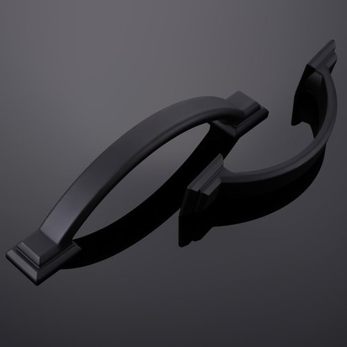 GIYURO 10 Pack 3 Inch Cabinet Pulls Matte Black Kitchen Cabinet Handles Zinc Alloy Drawer Pulls Solid Cabinet Hardware