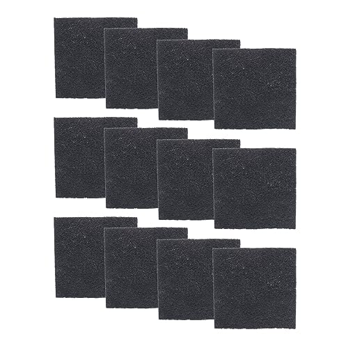 Glad Charcoal Filters for Compost Bins (2.56 in Squares) 12 Pack Replacement Pads - 2 Year Supply, Refill Set