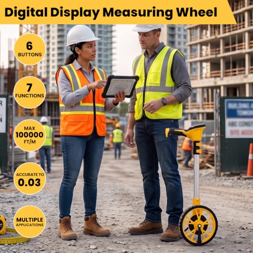 Measuring Wheel with Backlit Display, 0.03