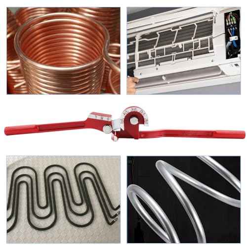 Copper Tube Benders with 1Pair Gloves,3-in-1 Manual Tube Benders for 1/4'' 5/16'' 3/8'' Tubing 0-180 Degrees Heavy Duty Brake Line Bending Tool for Copper Brass and Aluminum Pipes