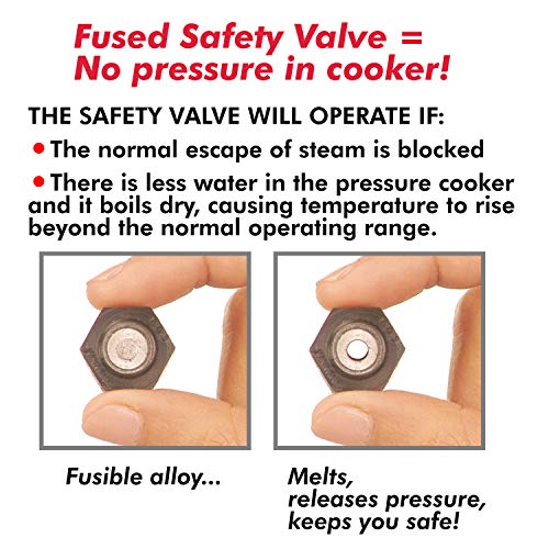 Hawkins B1010 3-Piece Pressure Cooker Safety Valve Set