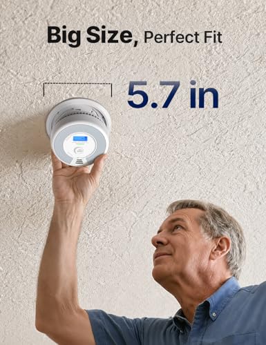 X-Sense 2-in-1 Smoke & Carbon Monoxide Detector Combo, 1-Pack
