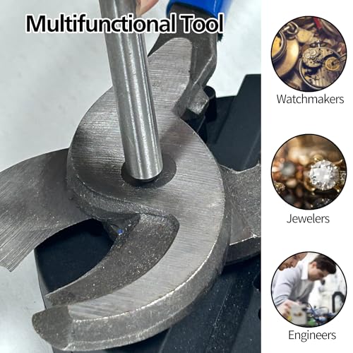 Pin Punch Set, 9pcs 1/16" - 5/16" Removing Repair Tools with Storage Pouch, Great for Automotive, Watch Repair, Jewelry and Craft