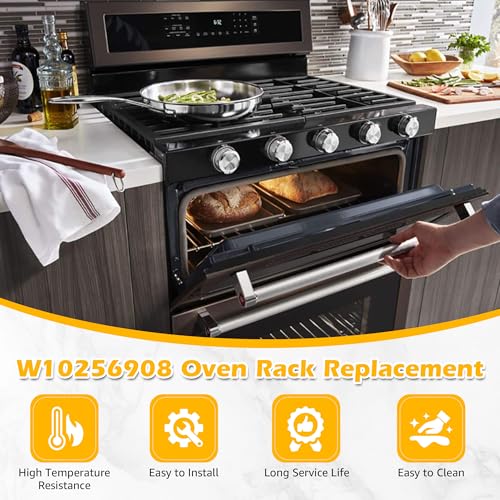 Oven Rack for Whirlpool, 24 x 15.75 in - W10256908 Replacement for W10138079 3195710