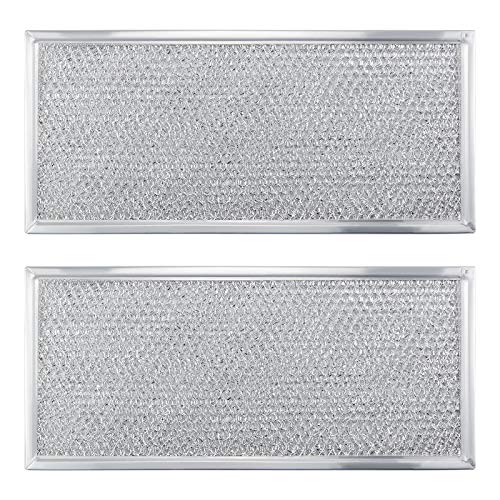 Beaquicy 2-Pack W10208631A Microwave Grease Filter 13 x 6 in - Replacement for Whirlpool/GE