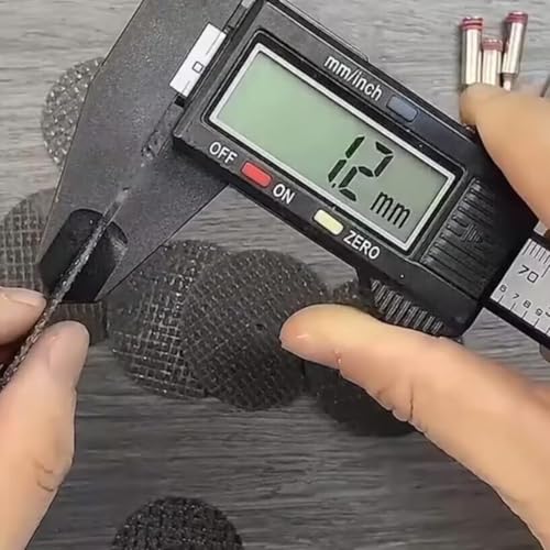 Luo ke 40 Pcs Resin Cut Off Discs - 1-1/2'' Fiberglass Reinforced Cutting Wheel Discs with 5 Pcs Mandrel fits Rotary Tools for Cutting Metal, Thin Steel, Aluminum