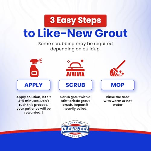 Clean-eez Grout-eez Heavy-Duty Grout & Tile Cleaner 32oz - Single Bottle