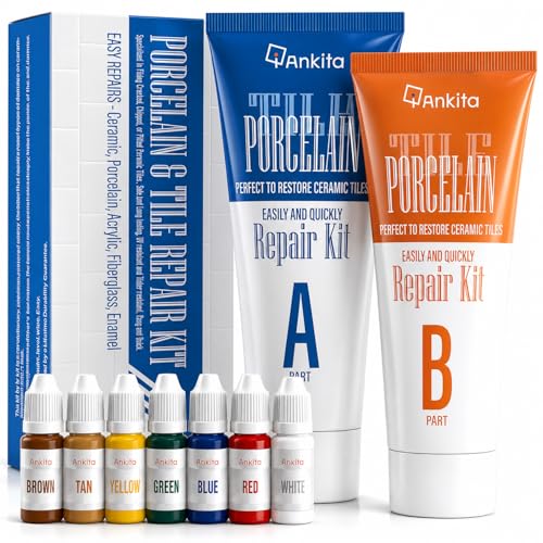 Ankita Tile Repair Kit No.05 Color Match for Chips & Cracks - Ceramic & Porcelain