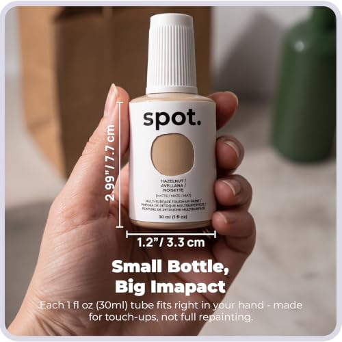 Spot Touch-Up Paint Kit - Matte Beige Multi-Tone for Walls & Furniture - 3 Pack