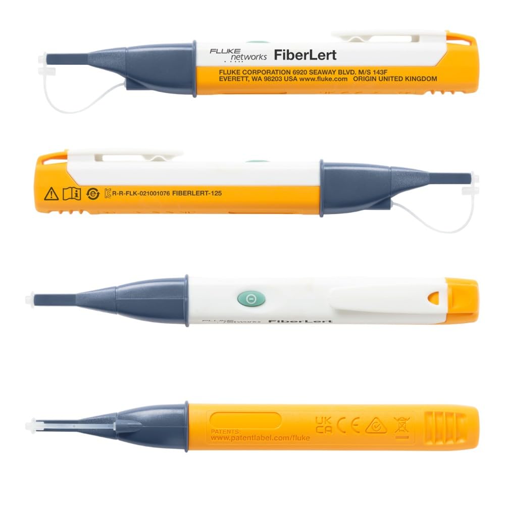 Fluke Networks FIBERLERT-125 Fiber Optic Cable Tester and Detector
