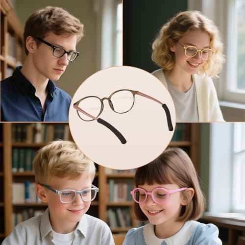 Eyeglass Ear Grips,Anti-Slip Elastic Comfort Ear Cushion,Cotton Glasses Ear Hanger Holder for Most Glasses
