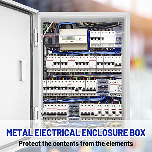 Outdoor Electrical Box 12x10x6 inch Waterproof NEMA 4X IP66 Junction Box - CXCESNS