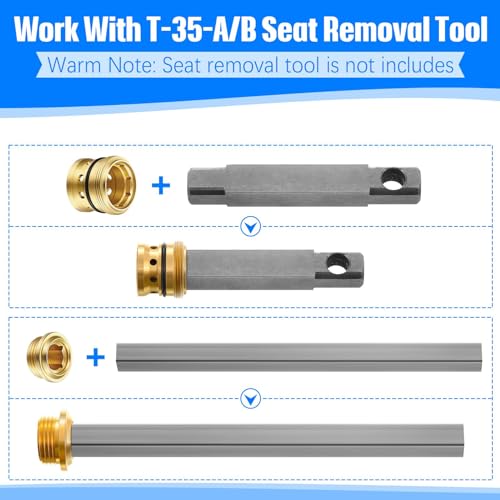 Enhon Valve Rebuild Kit for Symmons Temptrol - TA-10 & TA-4 Replacement Set (Variation 1)