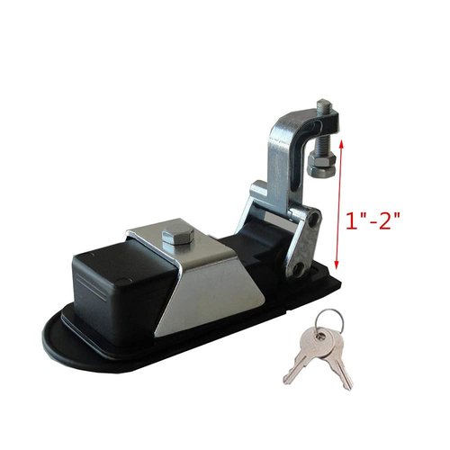 2 Pack Compression Latch Flush Mount Zinc Alloy Adjustable Sealed Large Lever Hand Operated Compression Latches Key Locking