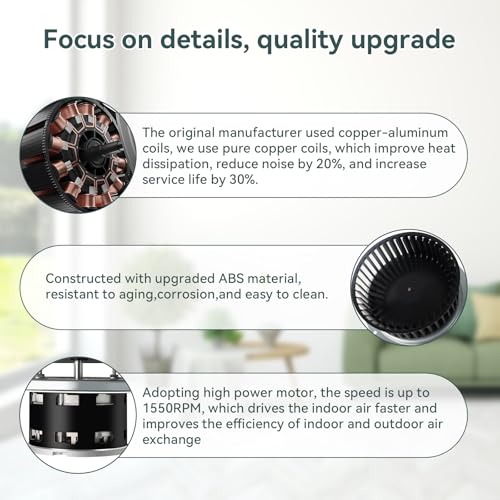 Upgrade QT-110N-B QT-80N-B QT-90N-B QT-9093 QT-100L Bathroom Fan
