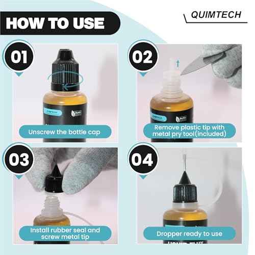 Liquid Solder Flux Dropper (30 ml/1 Oz.) I RMA Liquid Solder Flux I Soldering Flux I Electrical Solder I No Clean Liquid Flux I Rosin Flux I Soldering Flux for Electronics I Lead Free Liquid Solder I