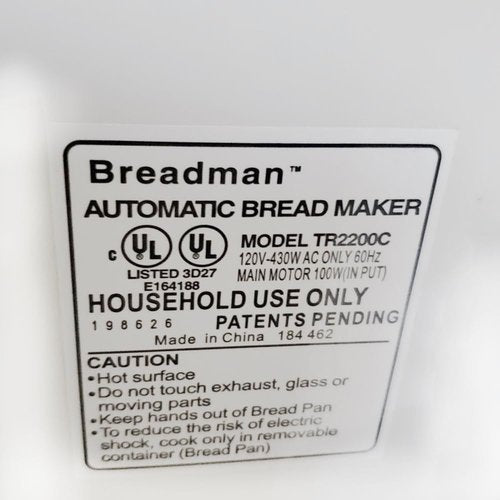 WYZBEN Kneading Paddle Replacement Compatible with Breadman TR2200C TR-2200C Bread Maker Machine