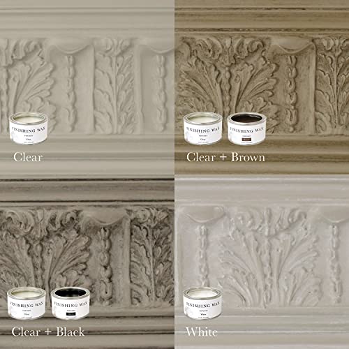 Jolie Finishing Wax 120ml Clear Protective Topcoat for Interior Furniture & Decor