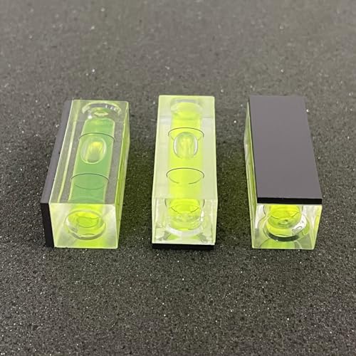 Magnetic Bubble Level 15x15x40mm - 2 Pack Small Square Spirit Levels