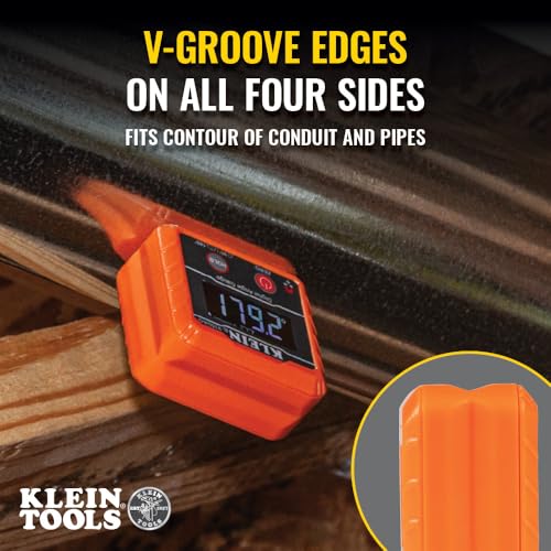 Klein Tools Digital Electronic Level & Angle Gauge - Magnetic, 0-180°