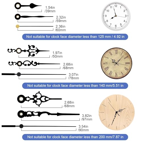 EEKit Chiming Clock Mechanism Replacement Kit with Battery Motor & Chime Options