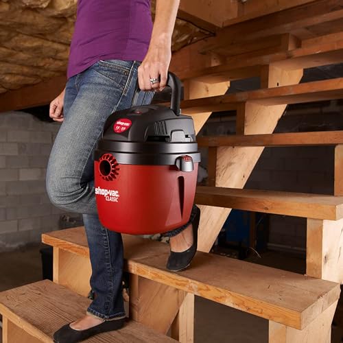 Shop-Vac 1.5 Gallon 2 Peak HP Wall-Mount Wet Dry Vacuum Cleaner