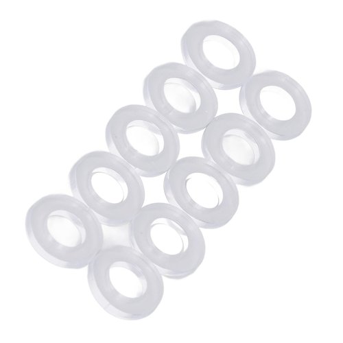 Greensen CO2 Quick Adapter Gasket Long Service Life, Excellent Silicone O Rings for Soda Maker Hose, 10PCS Standard Size Gaskets, Convenient Replacement for Soda Water Machine