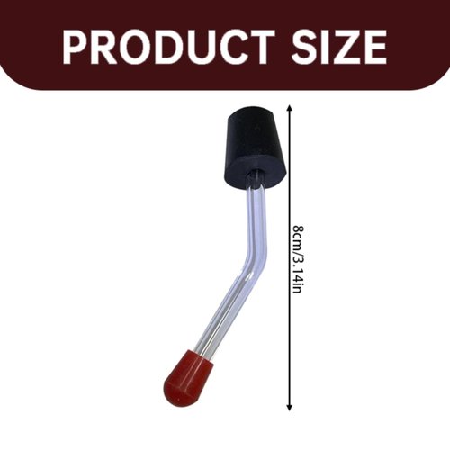 Niaviben Floral Tip Hummingbird Feeder Tubes for DIY Hummingbird Feeders 1" Long Stopper | Hummingbird Feeder Outdoor (Clear, One Size)