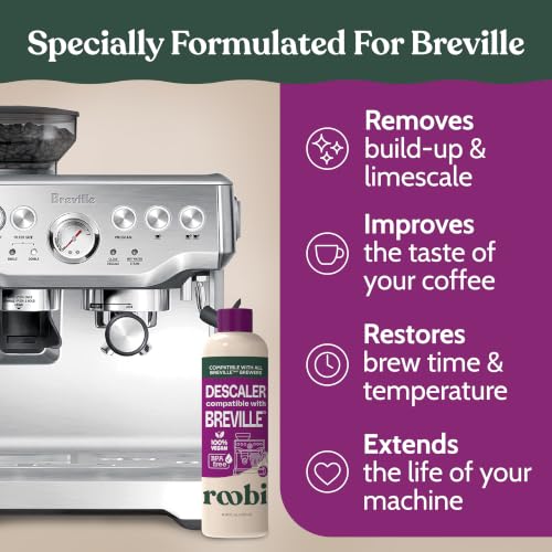 Breville Compatible Descaling Solution 2 Pack | Roobi Descaling Solution