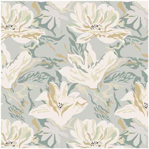 Floral Peel and Stick Wallpaper Boho 17.3"¡¿78.8" Flower Wallpapers Removable Self Adhesive Wallpaper for Bedroom Vintage Wall Paper for Bathroom Home Floral Contact Paper Vinyl