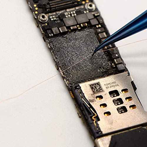 1PC Curved Headed TB-11 Precision Titanium Alloy Tweezers for Mobile Phone iPhone Motherboard Fingerprint Jump Line Wire Repair Microscope Tweezers