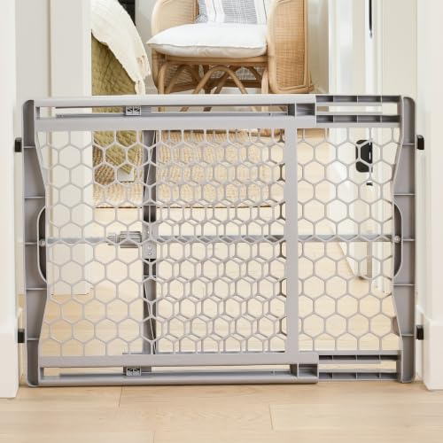 Regalo 28-42 Inch Expandable Plastic Baby Safety Gate for Stairs & Doorways