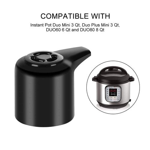 Original Steam Release Valve Handle Replacement for Instant Pot Duo/Duo Plus 3, 5, 6 and 8 Quart, Mini 3 Qt, Duo50 5 Qt, Duo/Duo Plus 60 6 Qt, and Duo/Duo Plus 80 8 Qt