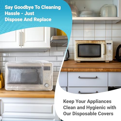 Rainflow 60-Pack Disposable Kitchen Appliance Dust Covers in S/M/L