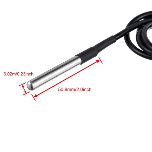 BOJACK DS18B20 Temperature Sensor Module Kit with Waterproof Stainless Steel Probe for Raspberry Pi