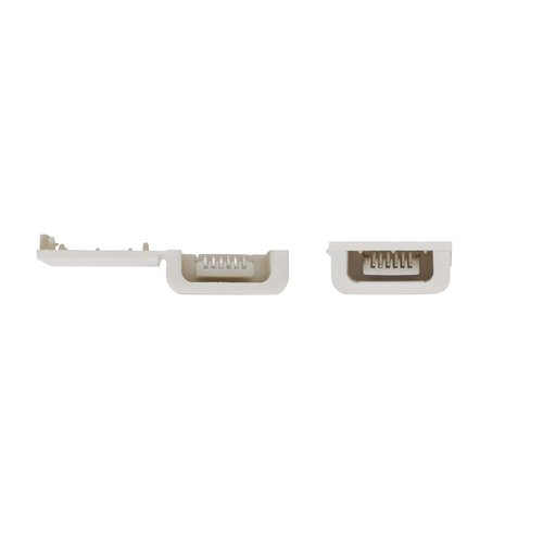 Litcessory Cut-End to Cut-End Connector for Philips Hue/Solo Lightstrip (4 Pack, White - Micro 6-PIN V4 / Solo Lightstrip)