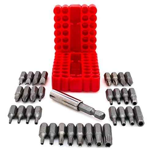 Bastex Tamper Proof Security Screw Hex Bit Head Set