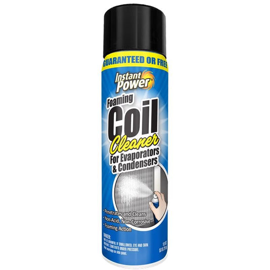 Instant Power Foaming Coil Cleaner 18oz HVAC and Air Conditioner Coil Cleaning Spray