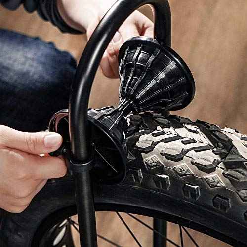 BikeHand Bike Floor Stand Parking Rack Stand - for 24"-29" Mountain MTB & Road Bikes Bicycles Indoor Outdoor Garage Storage - Fat Bike for 1 Bike