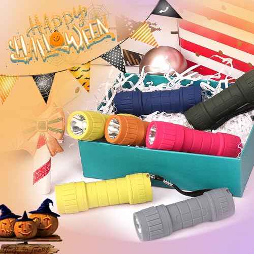 24-Pack Small Flashlights Set, Super Bright 100 Lumen LED Flashlight Pack with 72-Piece AAA Batteries Included, Mini Flashlight, Outdoor Flashlight for Camping, Hiking, Emergency