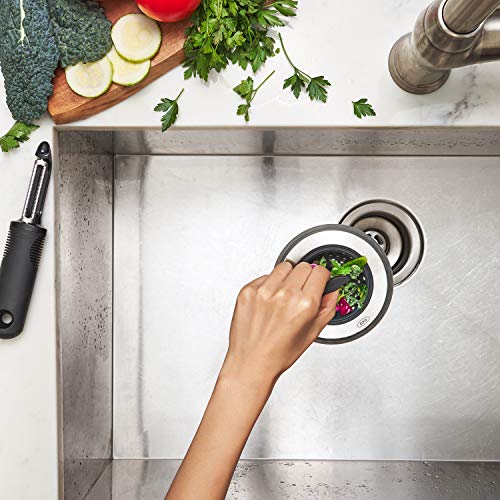 OXO Good Grips 2-In-1 Sink Strainer and Stopper - Kitchen Drain Solution