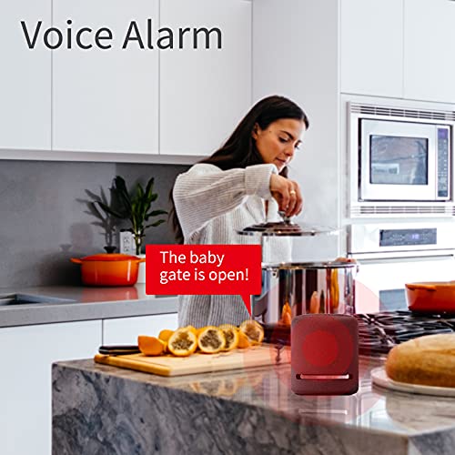 ThirdReality Zigbee Contact Sensor - Door & Window Monitor, Home Automation, Hub Required, Version: Door Sensor