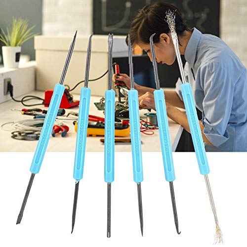 6pcs Welding Aids Solder Aid Soldering Accessory Kit Solder and Flux Welding Auxiliary Tool Solder Flux Solder Assist Tool Kits Pocket Tools Circuit Board Heating Carbon Steel