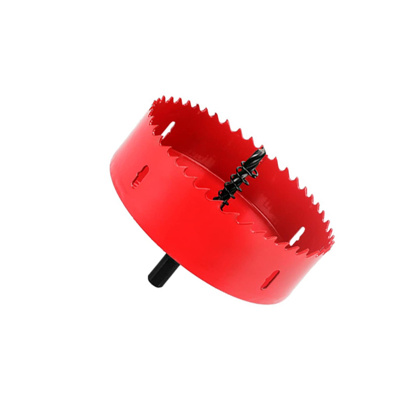 Esuphands HSS Bi-Metal 5-1/2 inch Hole Saw with Arbor Mandrel,Heavy Duty Steel Design for Wood Planks, Cornhole Boards,Aluminum, Drywall and Plastics(140mm)