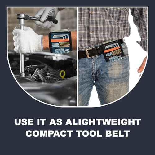 2 Pack Magnetic Wristband for Tools ? Lightweight Tool Belt & Portable Magnet Wristband for Holding Screws, Nails, Drilling Bits ? Best Tool Gifts for Dad, Husband, Grandpa, & Handyman