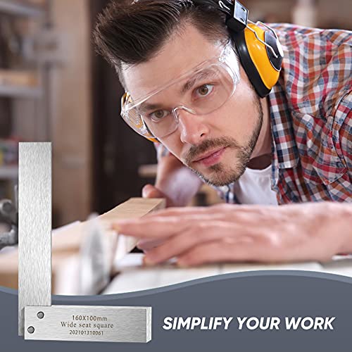 Frienda Machinist Square Set, 2", 3", 4" and 6" Precision Squares